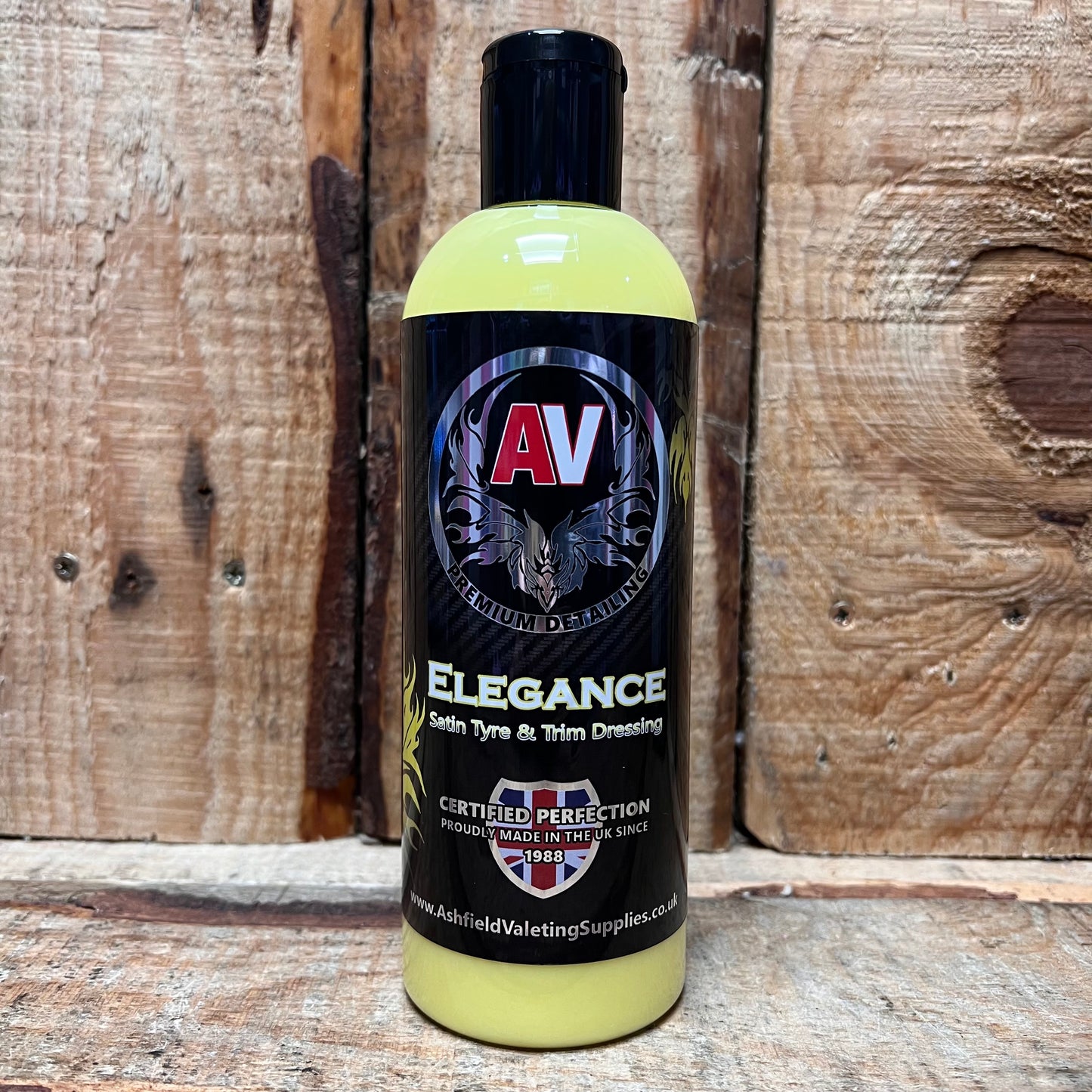 Elegance - Satin Tyre Dressing - Acrylic Formula - Silicone Free