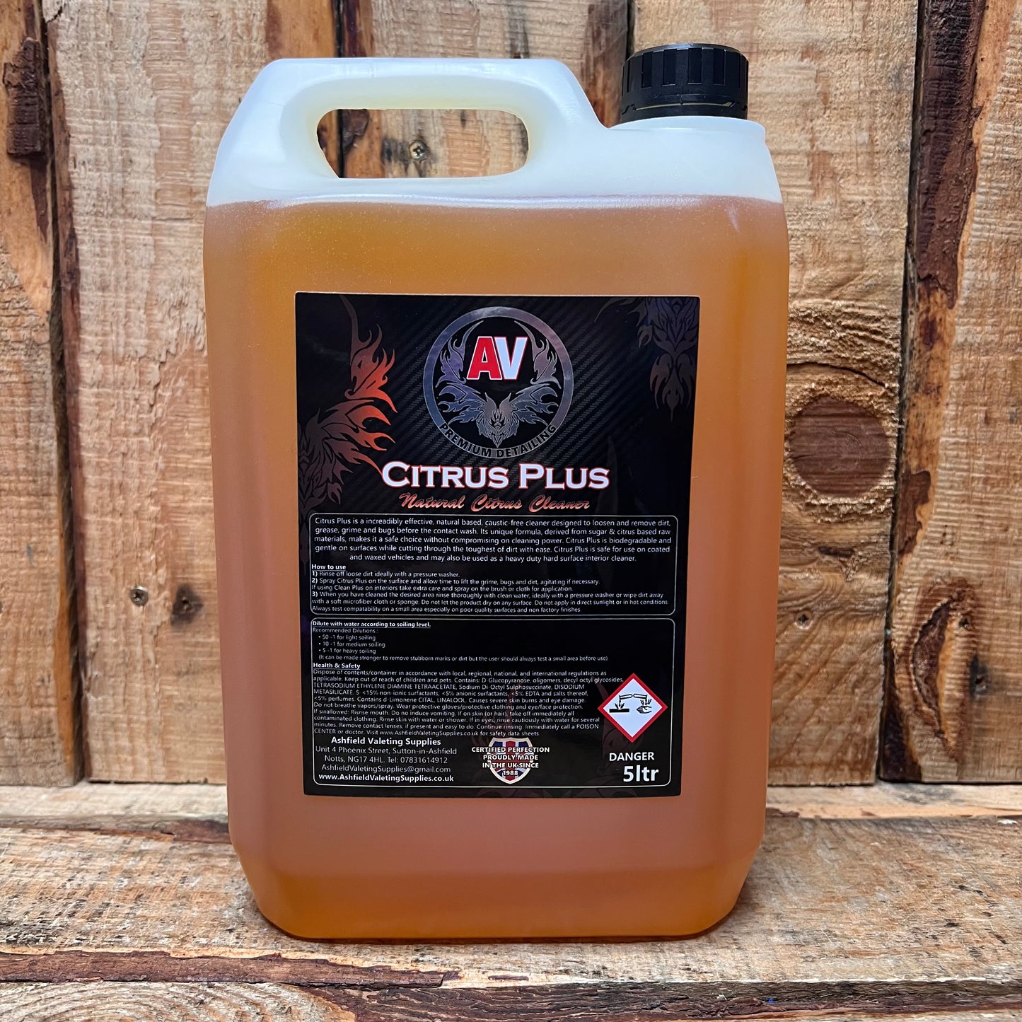 Citrus Plus - Natural Citrus Cleaner & Pre-Wash - Sugar Based - Ceramic Safe