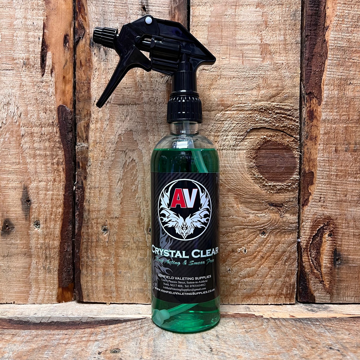 Crystal Clear - Fast Acting & Smear Free Glass Cleaner