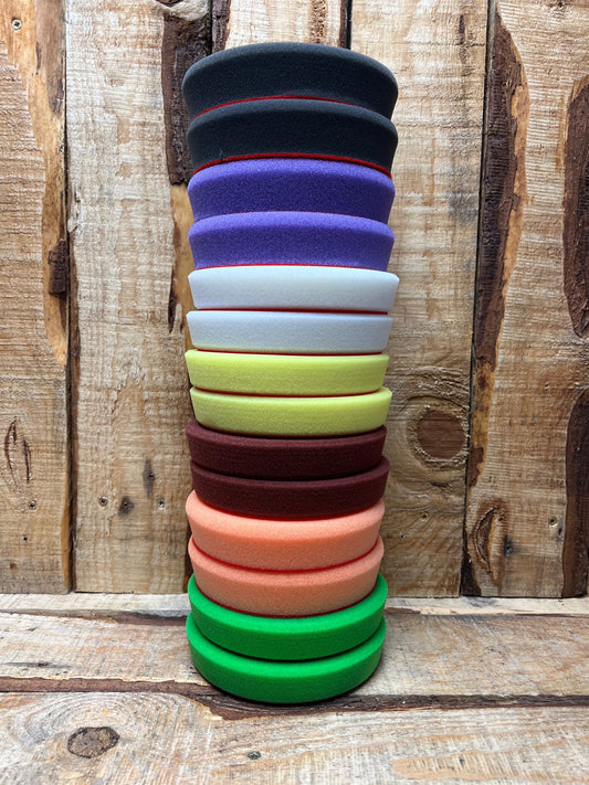 Green DA (dual action) Style Premium Buffing Head - 160mm x 25mm - Hardest