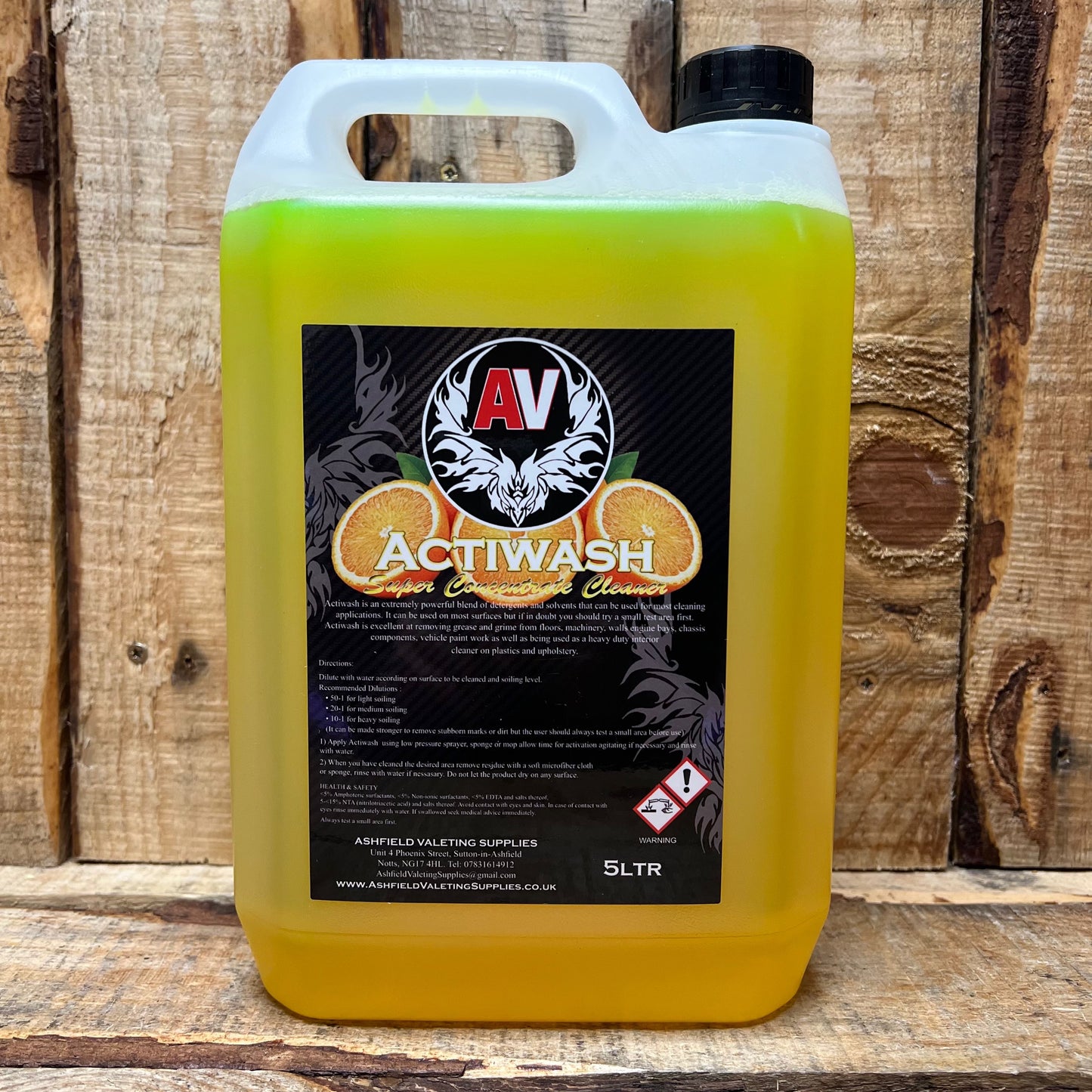 Actiwash Super Concentrate - APC - Trade Spec - 5 Litre