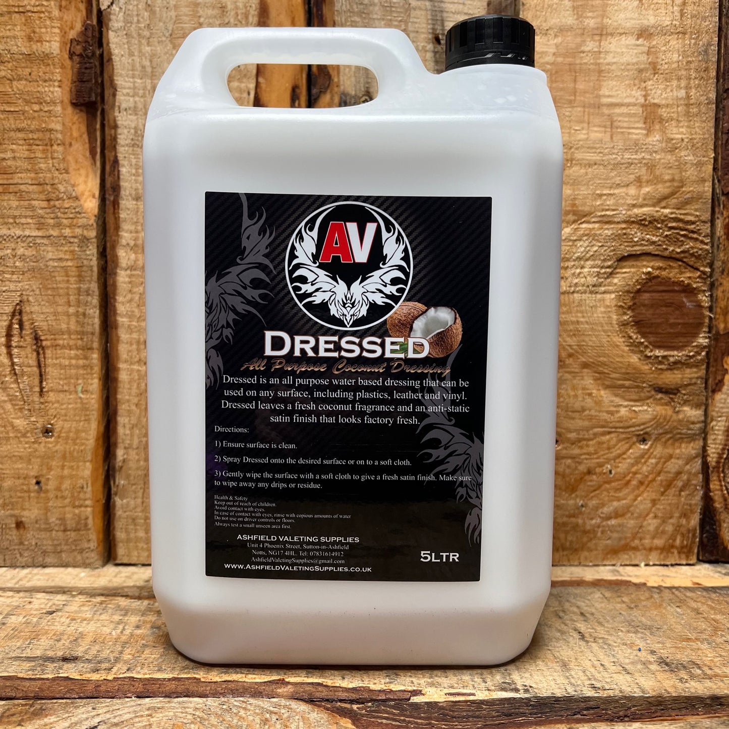 Dressed Coconut - Satin All Purpose Dressing Water-based