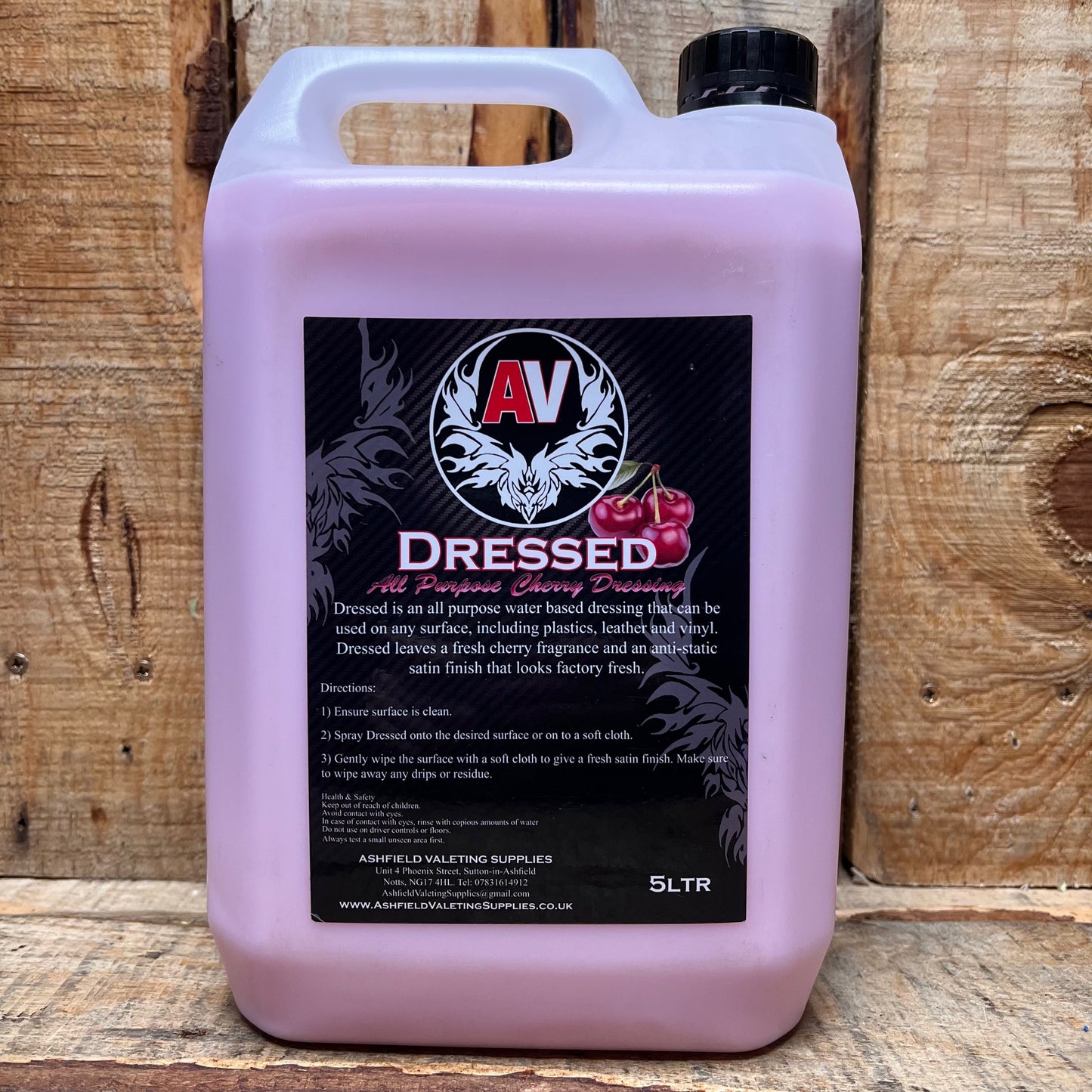 Dressed - All Purpose Satin Dressing Water-based - Cherry Scent