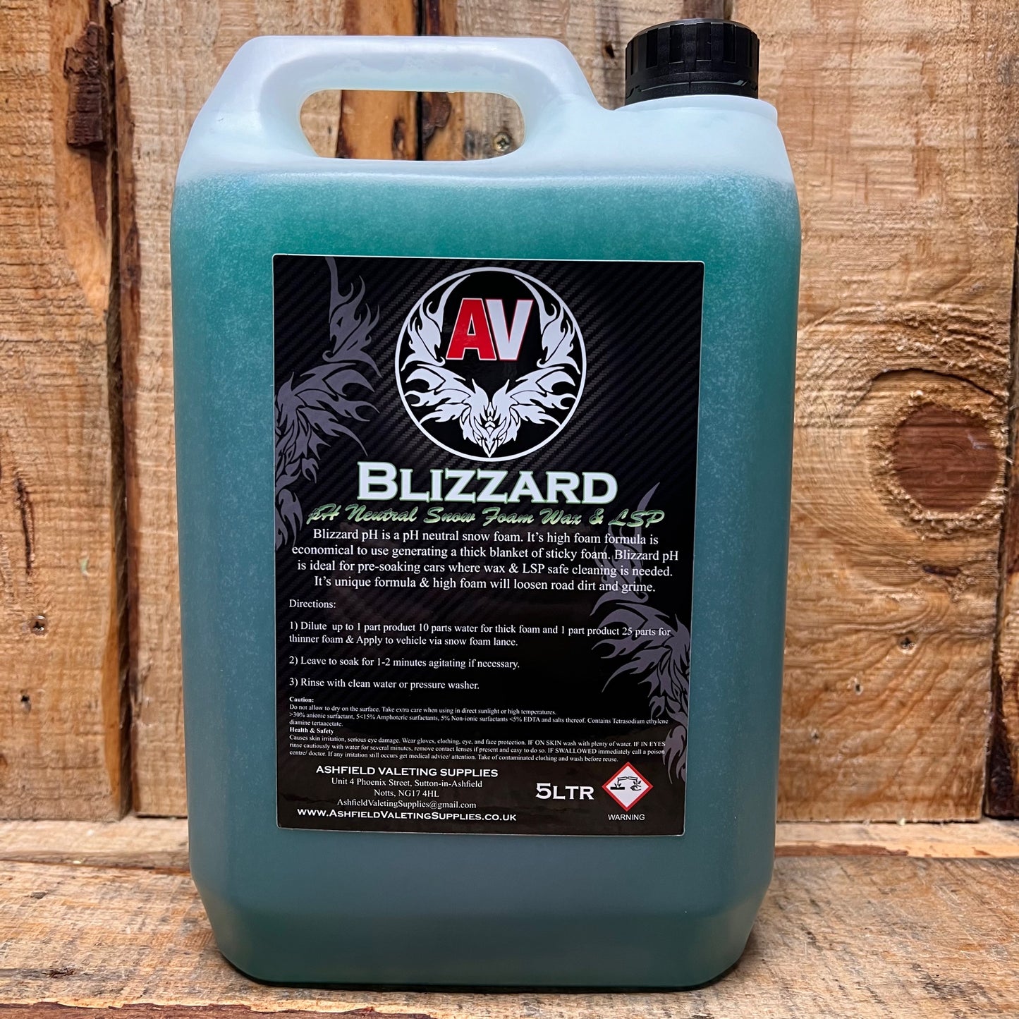 Blizzard pH - Concentrated pH Neutral Thick Snow Foam - Ceramic & Wax Safe