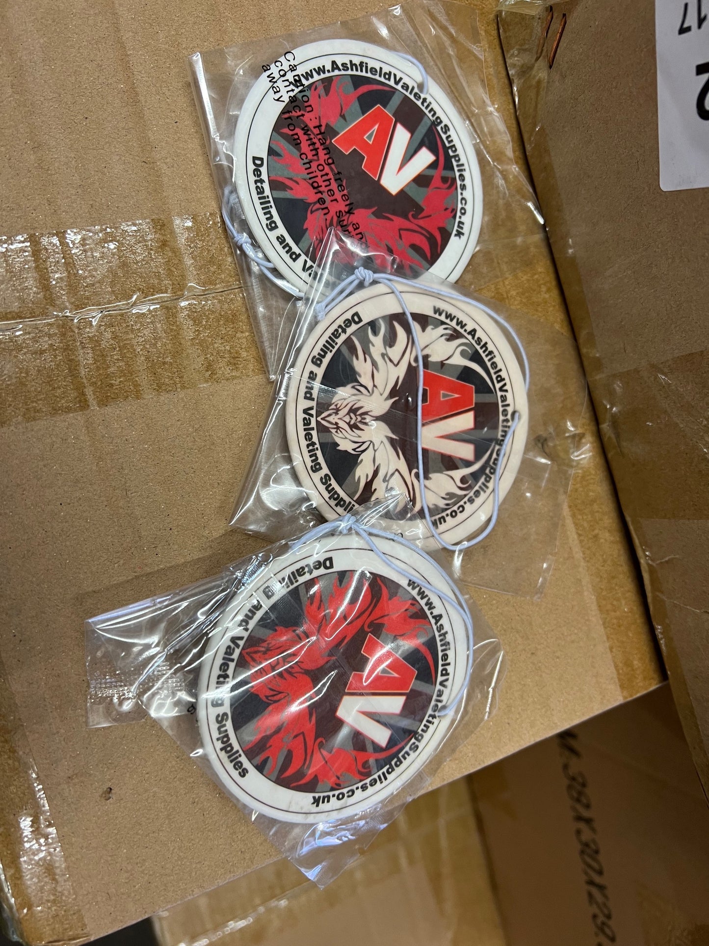 Mixed AV Air fresheners - 50 Pack