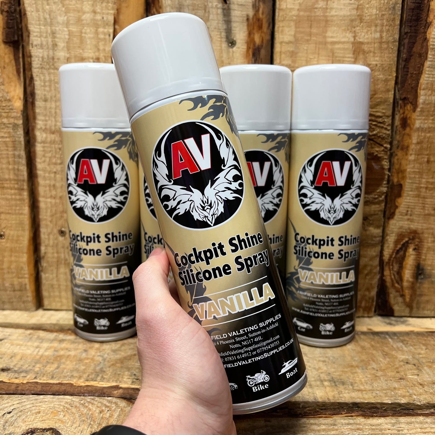 Cockpit Shine/ Silicone Spray - Dashboard Dressing - Trim Shine