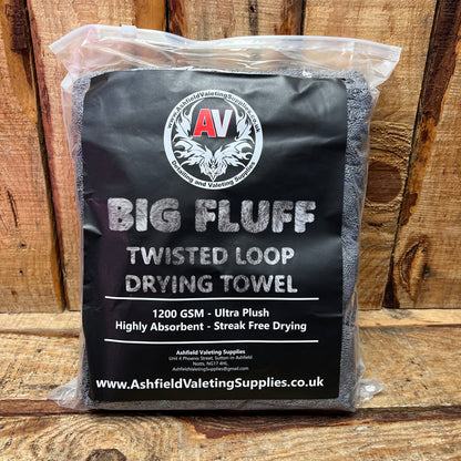AVS BIG FLUFF Twisted Loop Drying Towel 1200GSM 60x90cm - Exterior Cloth