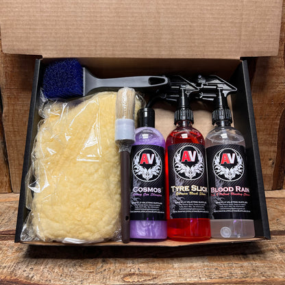 Kit No°2 - “Wheel & Trye” Tyre Slick - Blood Rain - Cosmos