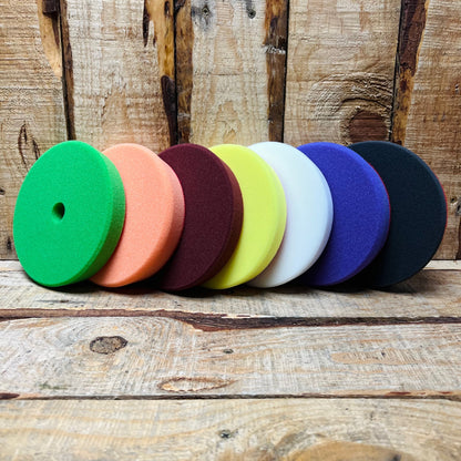 Green DA (dual action) Style Premium Buffing Head - 160mm x 25mm - Hardest